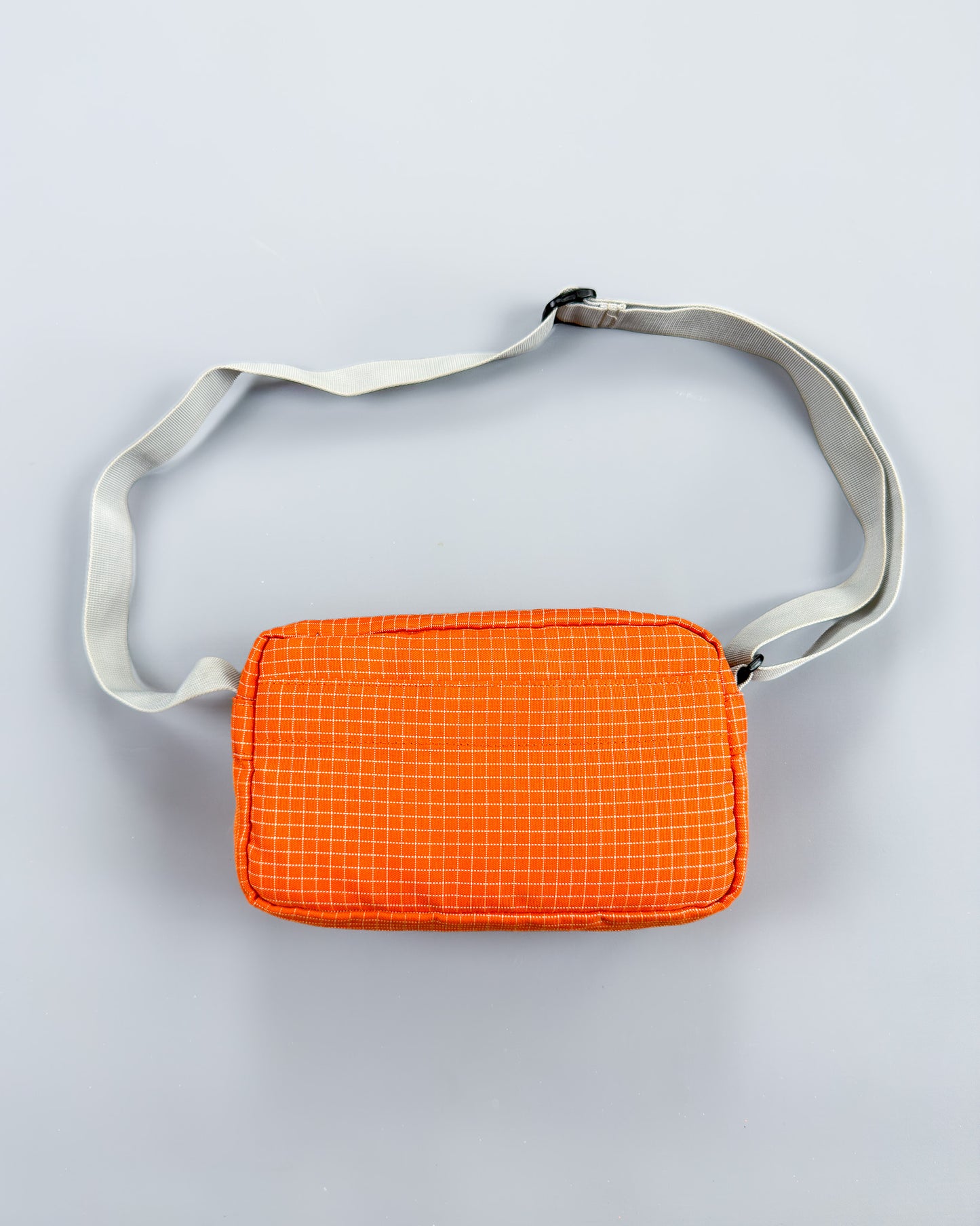 Nike x Maruem Early 2000's Vintage Rip-Stop Sling / Side / Cross Body Bag - Orange/Grey/Blue