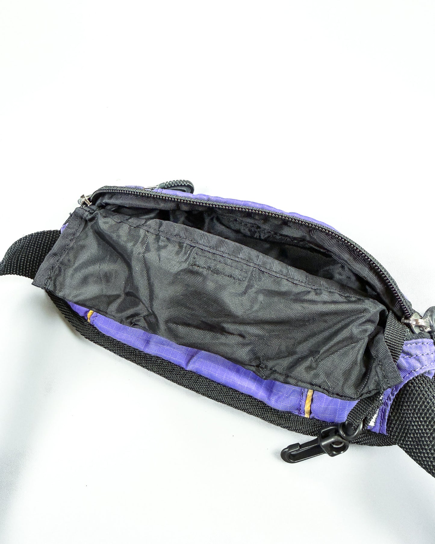 Oakley Early 2000's Japan Exclusive Small Side / Crossbody / Waist Bag - Purple/White/Black