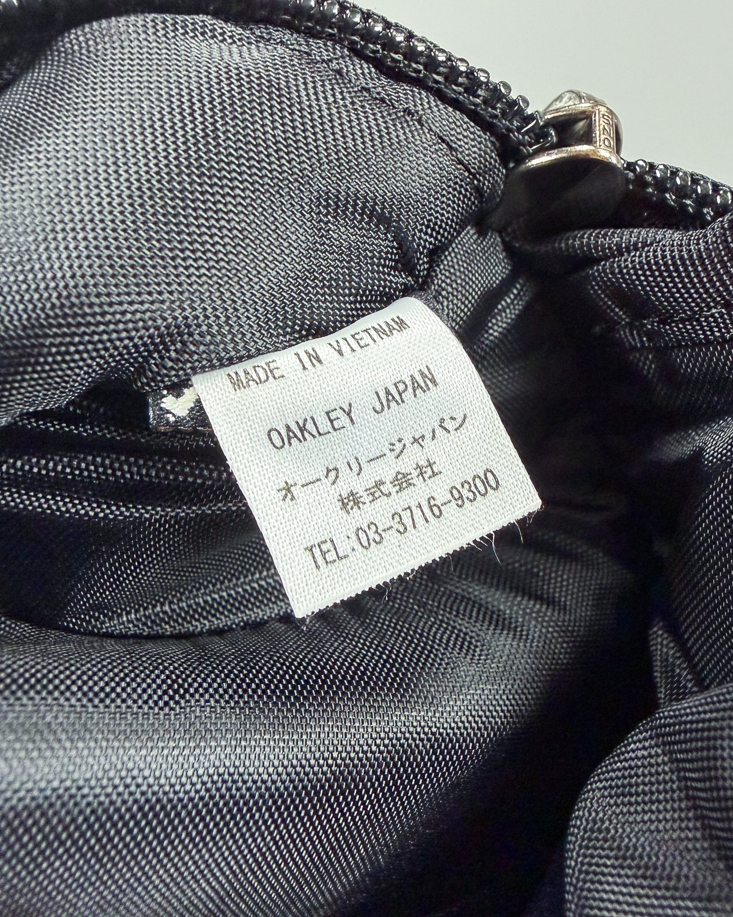 Oakley Early 2000's Japan Exclusive Small Side / Crossbody / Waist Bag - Purple/White/Black