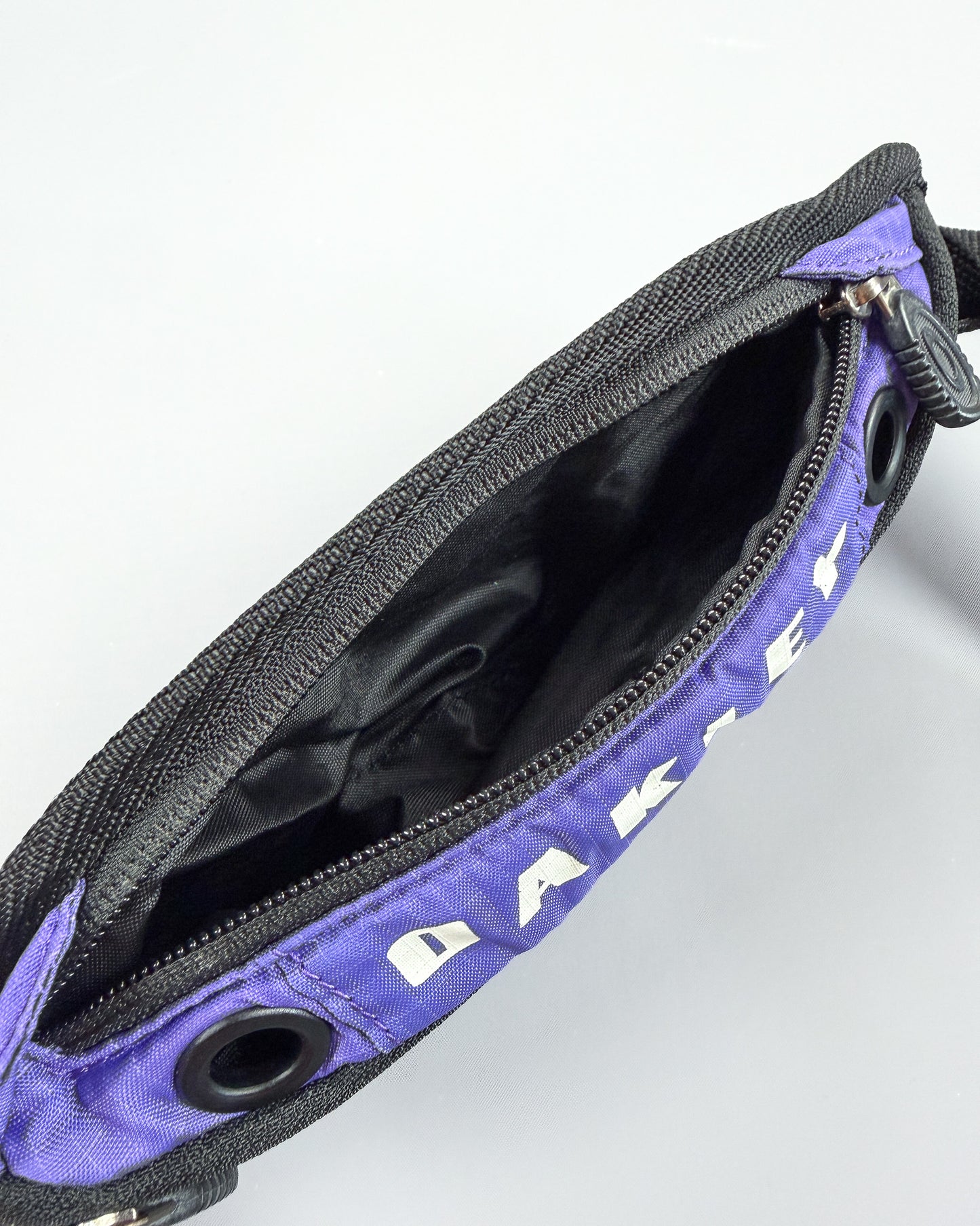 Oakley Early 2000's Japan Exclusive Small Side / Crossbody / Waist Bag - Purple/White/Black