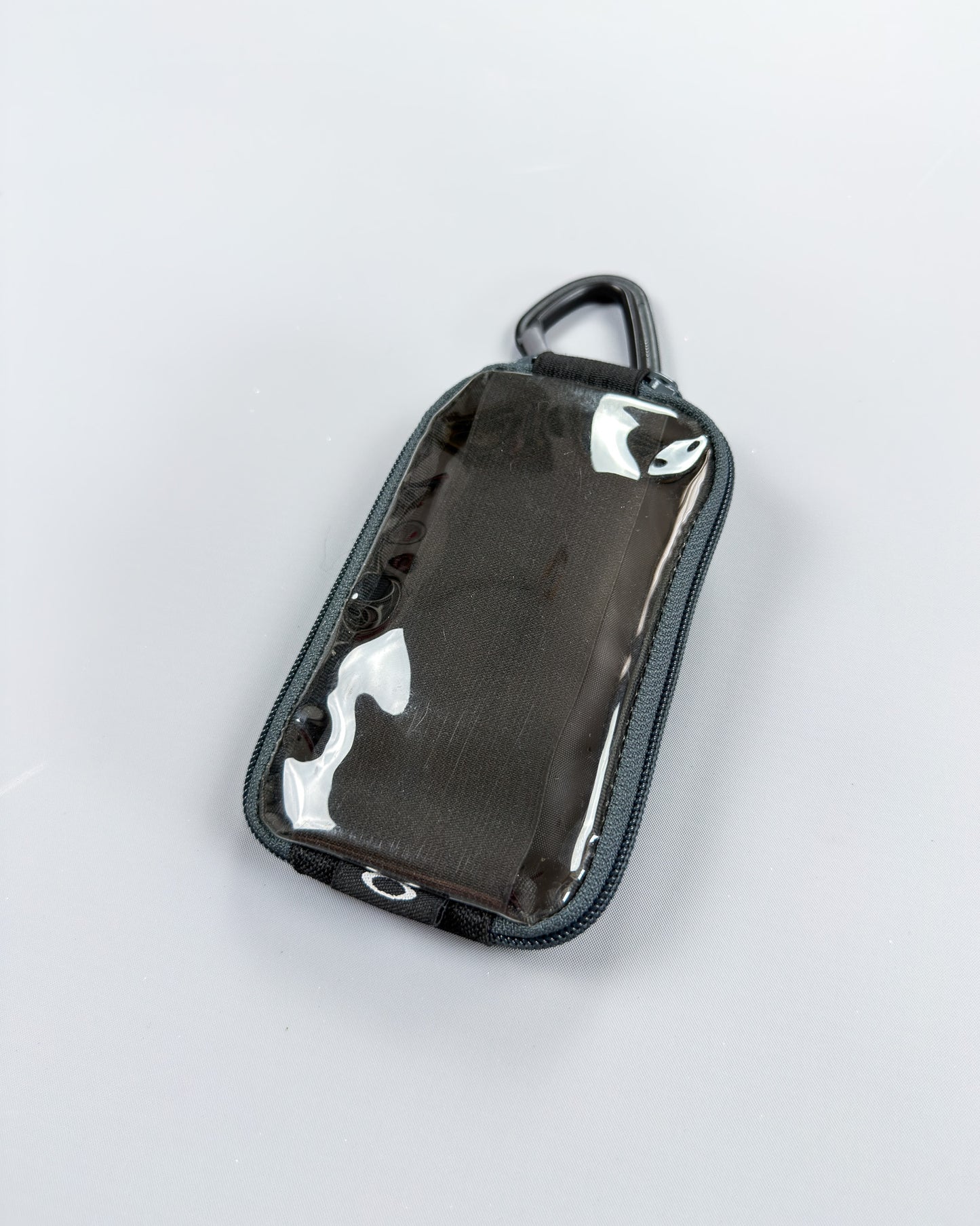 Oakley Early 2000's Japan Exclusive Small Translucent Carabiner Belt/Bag Clip Holder