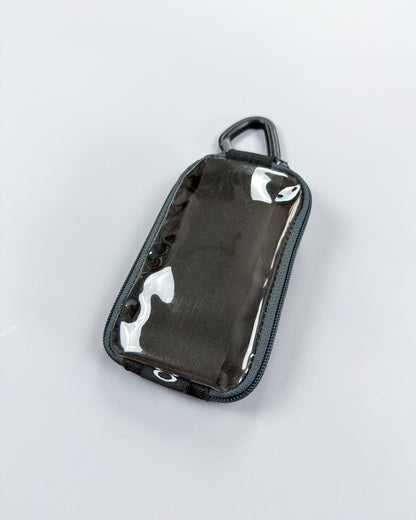 Oakley Early 2000's Japan Exclusive Small Translucent Carabiner Belt/Bag Clip Holder