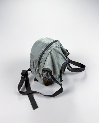 Nike Script Early 2000's Small Backpack - Grey/Yellow