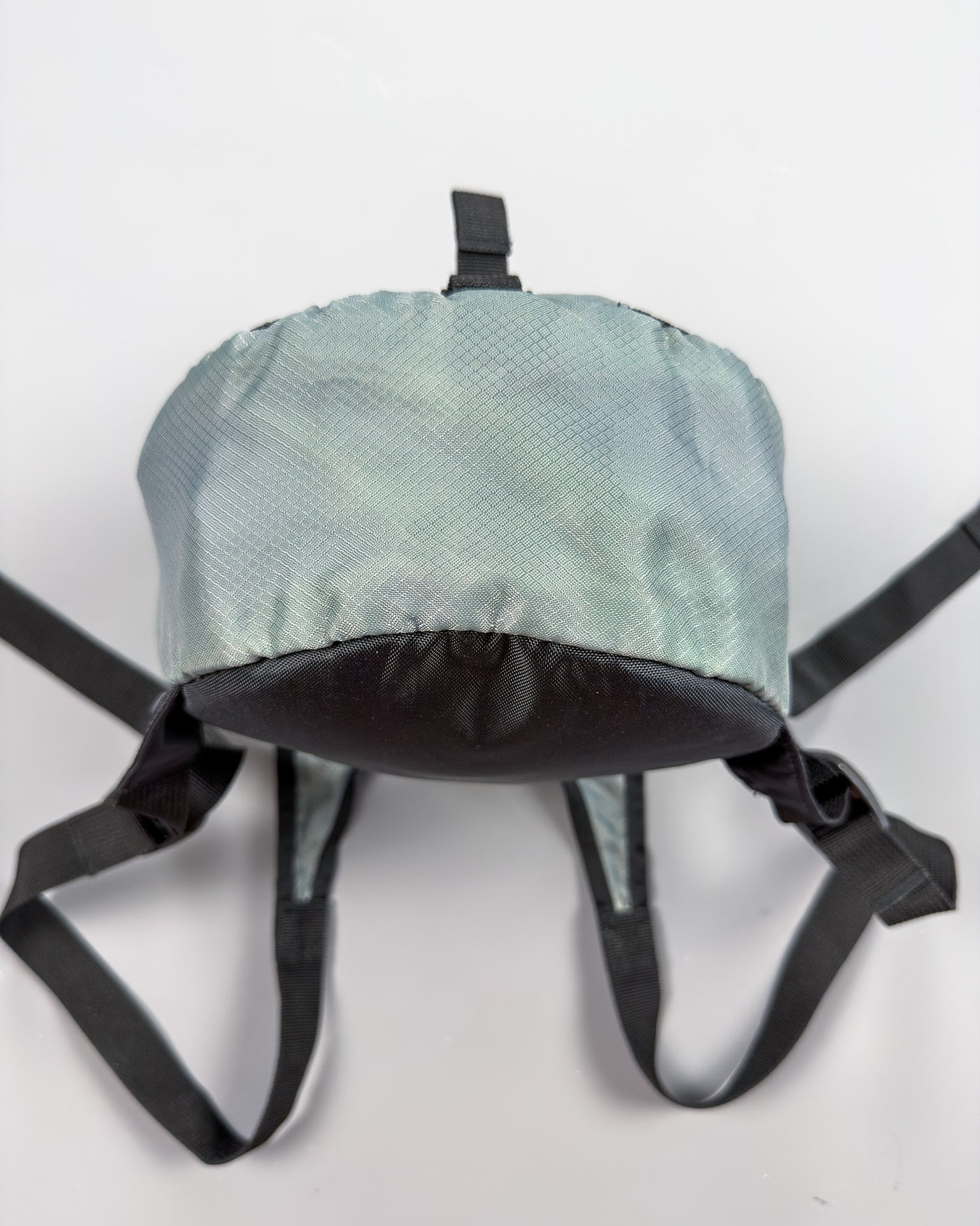 Nike Script Early 2000's Small Backpack - Grey/Yellow
