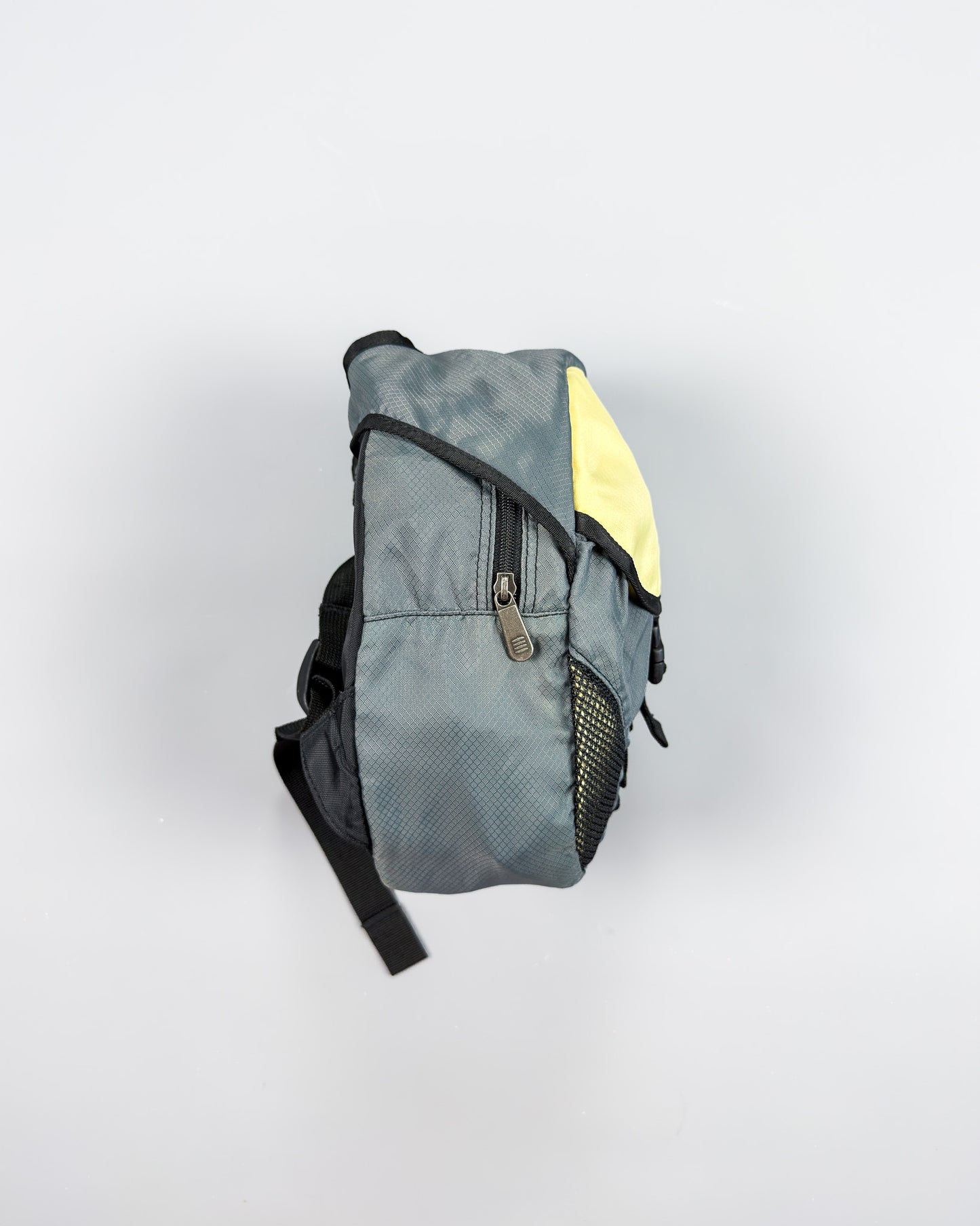Nike Script Early 2000's Small Backpack - Grey/Yellow