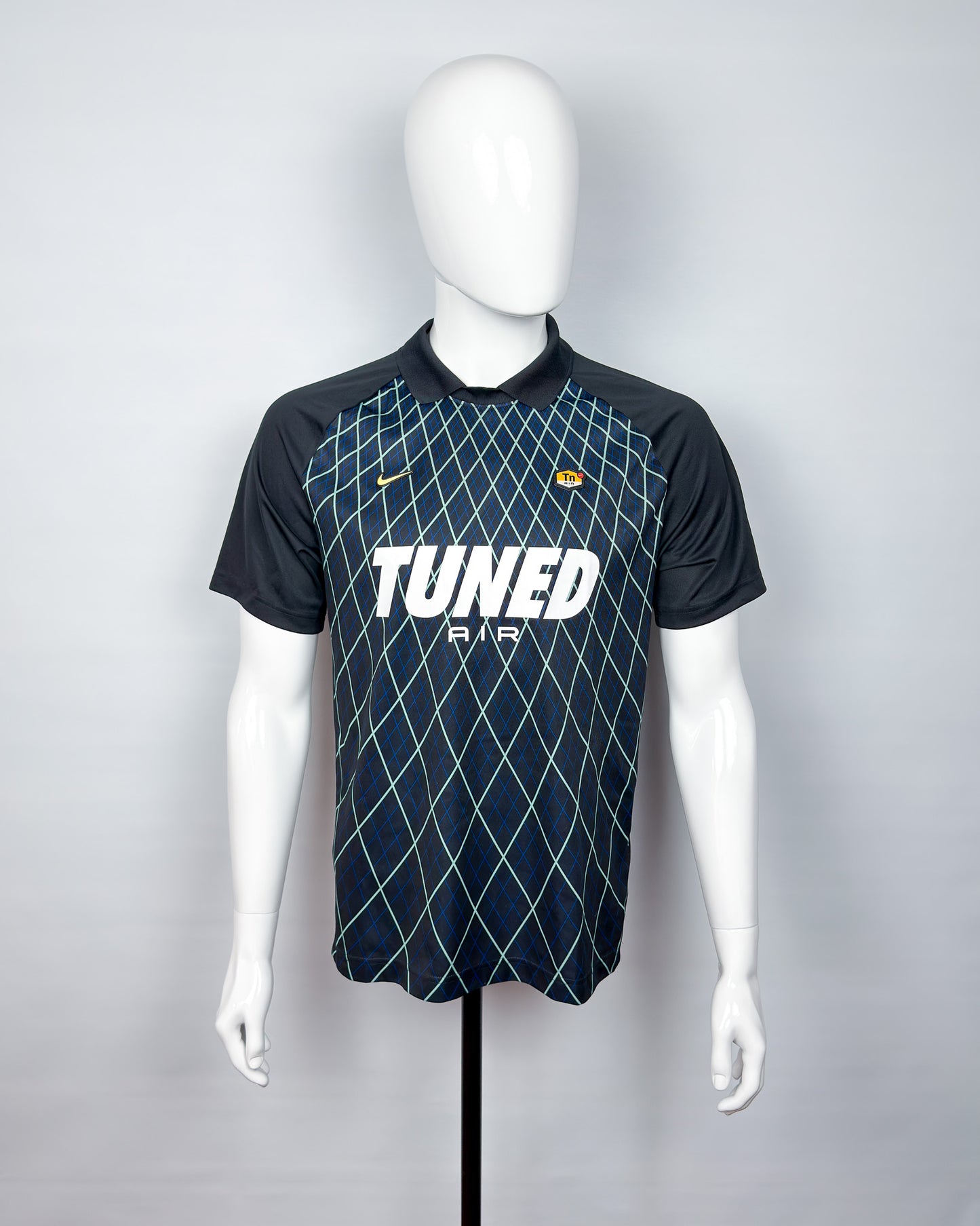 Nike Air Max Plus Tuned Tn 'Quad' Jersey / Polo Shirt / Collared T-shirt - Black / Blue