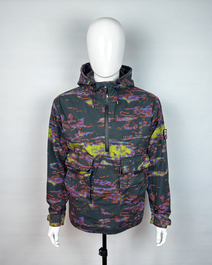 Edwin x Ark Air Digi Camo ‘Pop over’ 1/4 Zip Jacket - Camo - Size: Medium