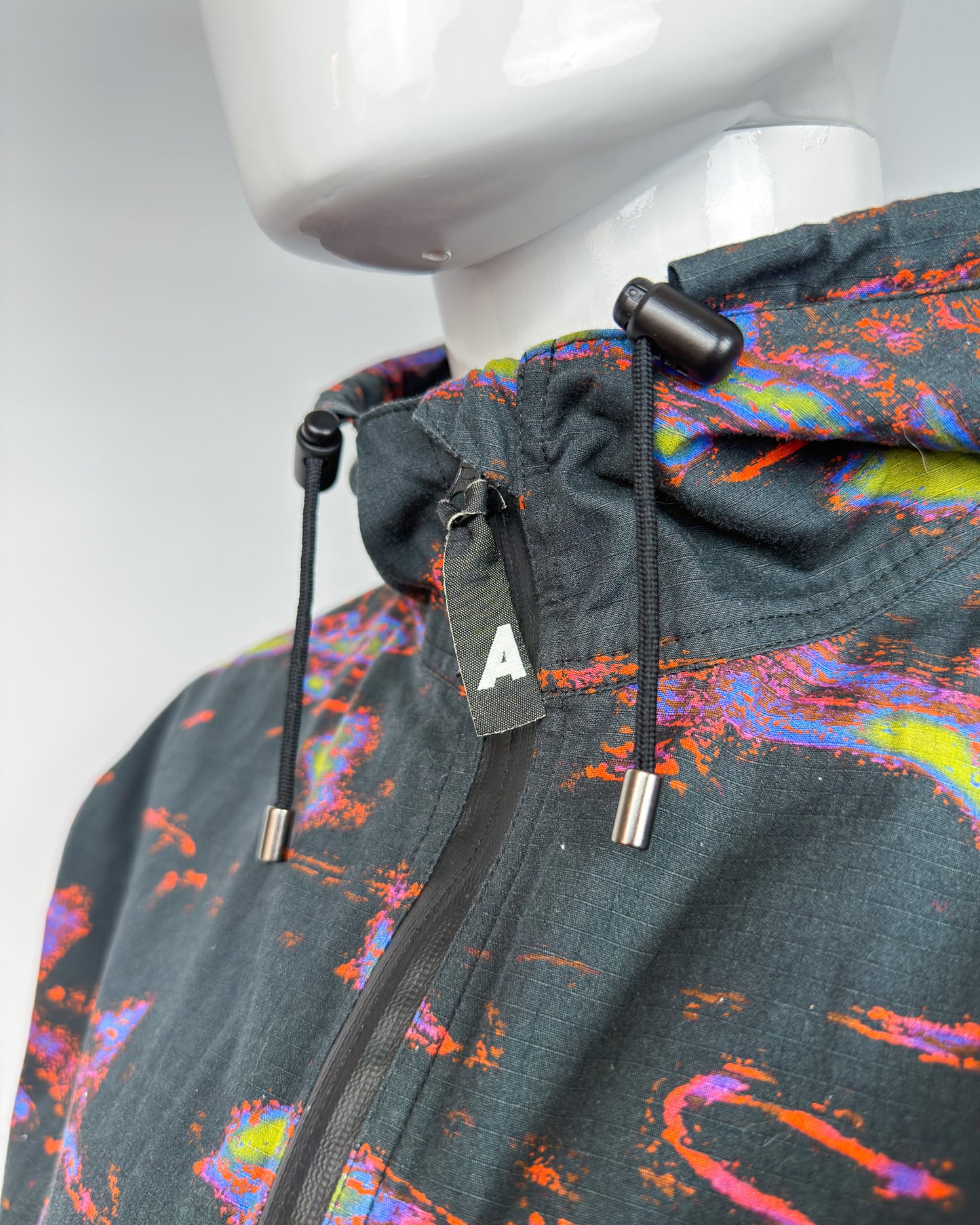 Edwin x Ark Air Digi Camo ‘Pop over’ 1/4 Zip Jacket - Camo - Size: Medium