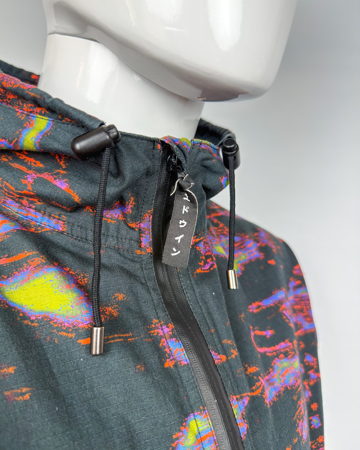Edwin x Ark Air Digi Camo ‘Pop over’ 1/4 Zip Jacket - Camo - Size: Medium