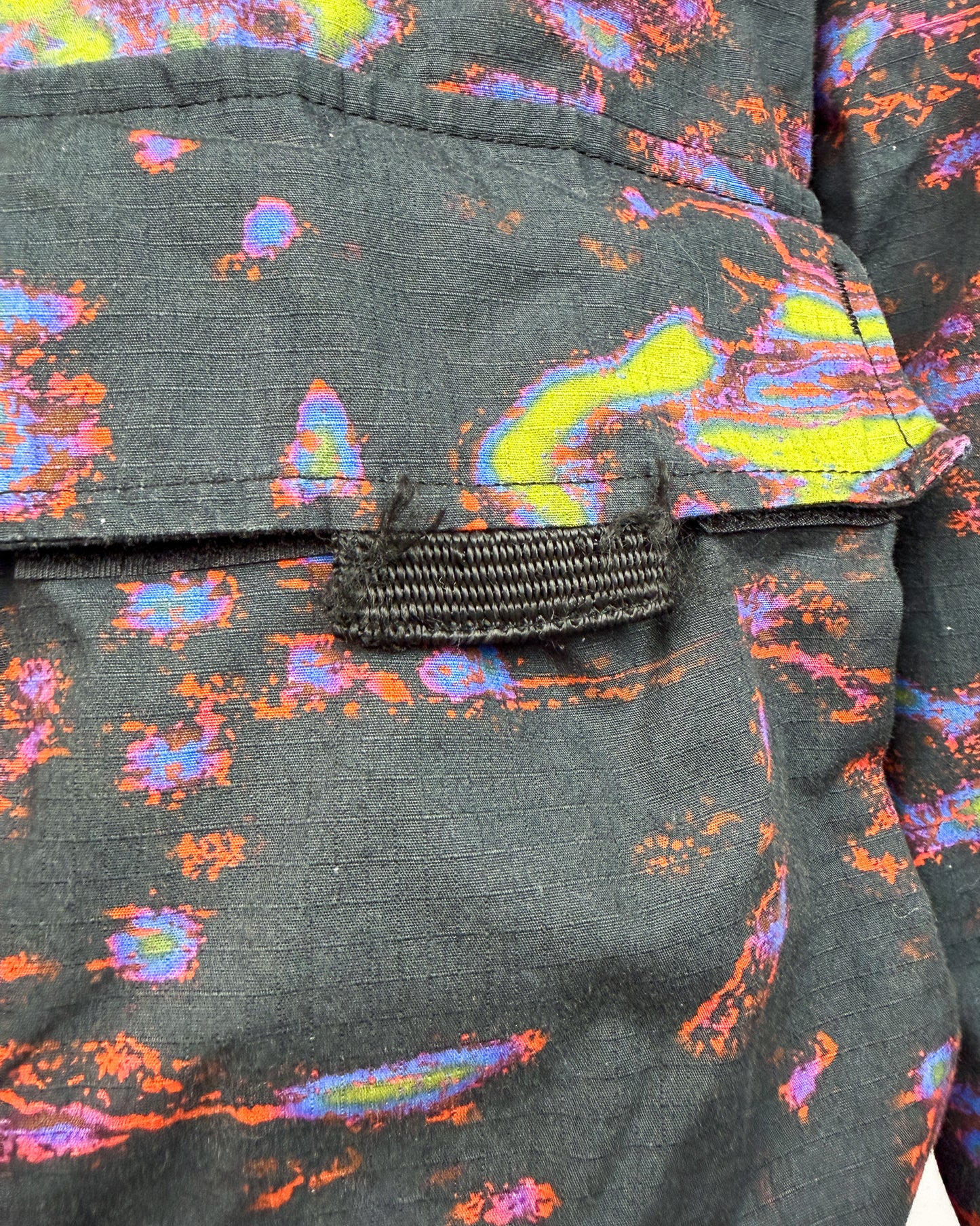 Edwin x Ark Air Digi Camo ‘Pop over’ 1/4 Zip Jacket - Camo - Size: Medium