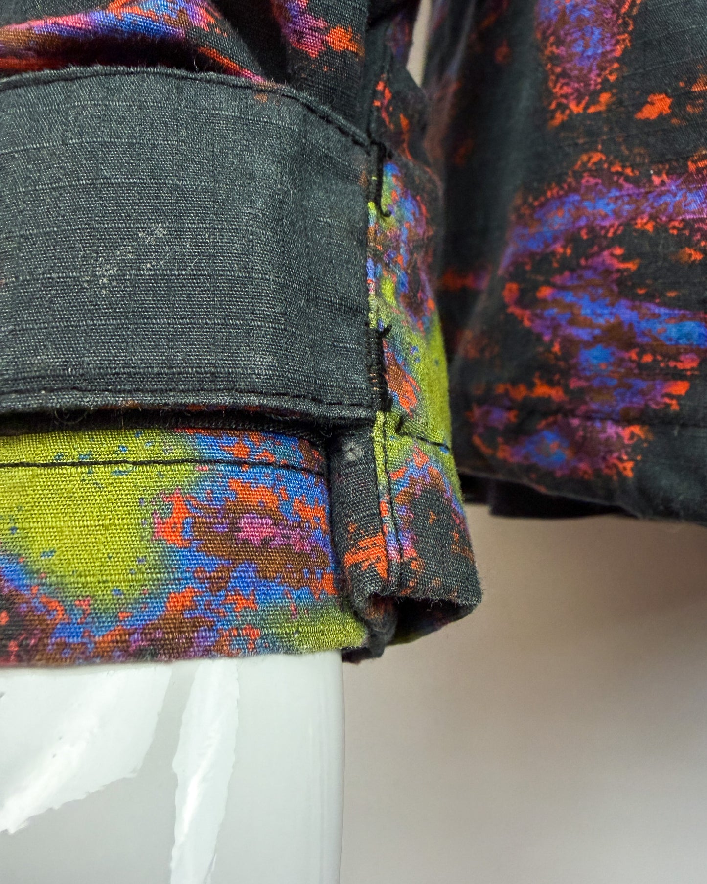 Edwin x Ark Air Digi Camo ‘Pop over’ 1/4 Zip Jacket - Camo - Size: Medium