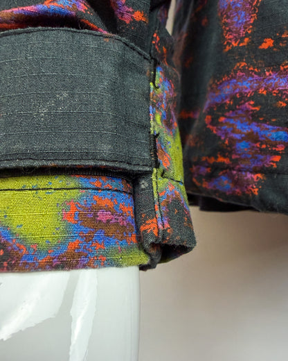 Edwin x Ark Air Digi Camo ‘Pop over’ 1/4 Zip Jacket - Camo - Size: Medium