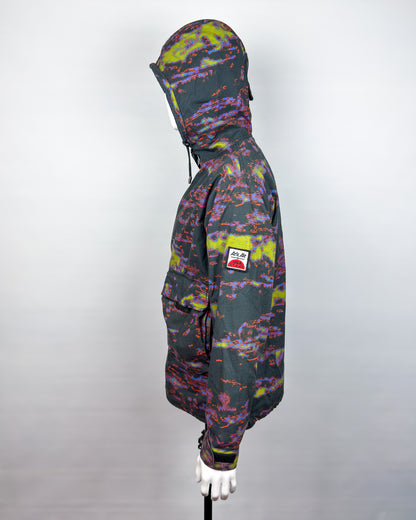 Edwin x Ark Air Digi Camo ‘Pop over’ 1/4 Zip Jacket - Camo - Size: Medium
