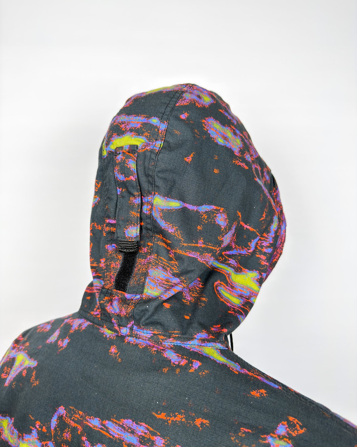 Edwin x Ark Air Digi Camo ‘Pop over’ 1/4 Zip Jacket - Camo - Size: Medium