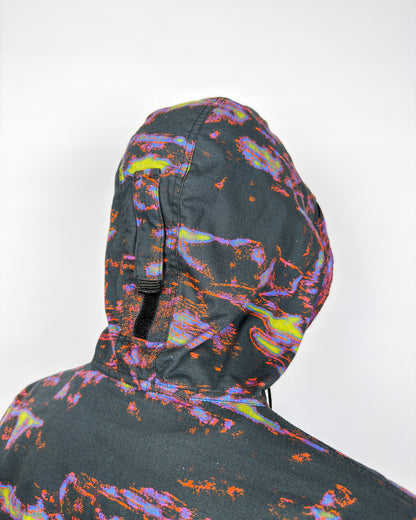 Edwin x Ark Air Digi Camo ‘Pop over’ 1/4 Zip Jacket - Camo - Size: Medium