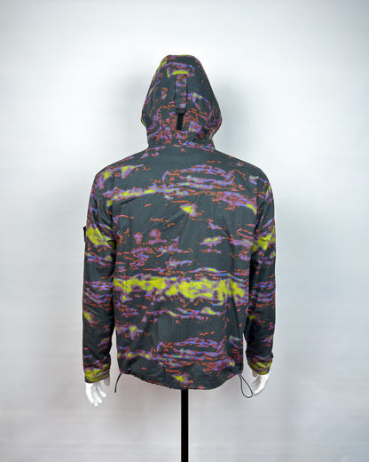 Edwin x Ark Air Digi Camo ‘Pop over’ 1/4 Zip Jacket - Camo - Size: Medium