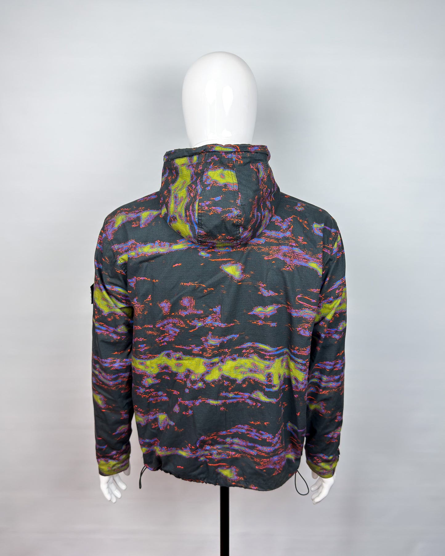 Edwin x Ark Air Digi Camo ‘Pop over’ 1/4 Zip Jacket - Camo - Size: Medium