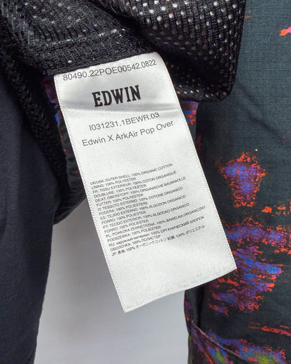 Edwin x Ark Air Digi Camo ‘Pop over’ 1/4 Zip Jacket - Camo - Size: Medium