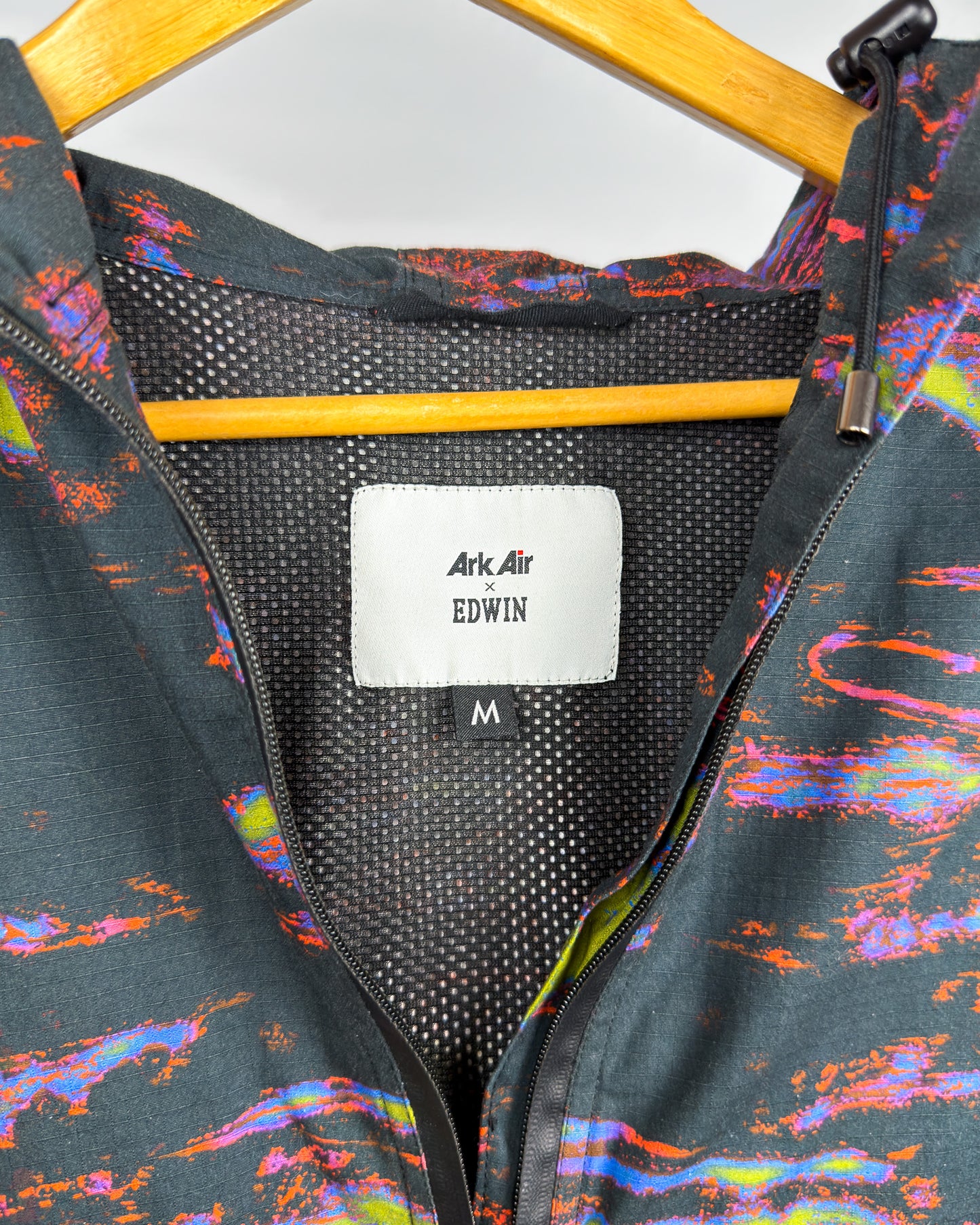 Edwin x Ark Air Digi Camo ‘Pop over’ 1/4 Zip Jacket - Camo - Size: Medium