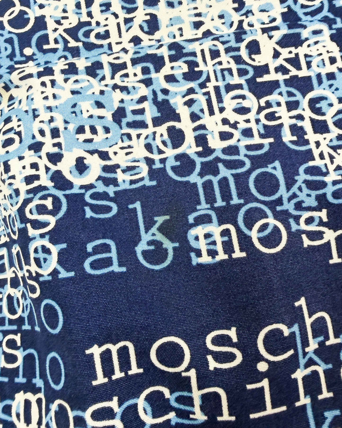 Moschino Jeans 'Kaos' Print Jeans - Size: 34” - Early 2000s - Vintage