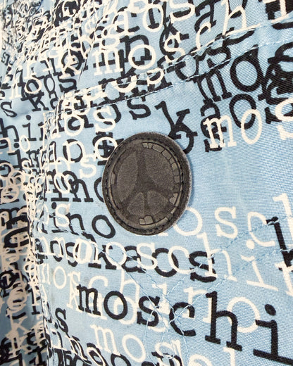 Moschino Jeans 'Kaos' Print Jeans - Size: 32" - Early 2000s - Vintage