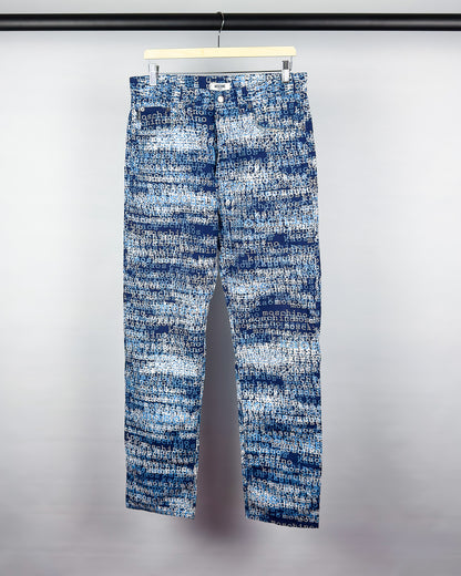 Moschino Jeans 'Kaos' Print Jeans - Size: 34” - Early 2000s - Vintage