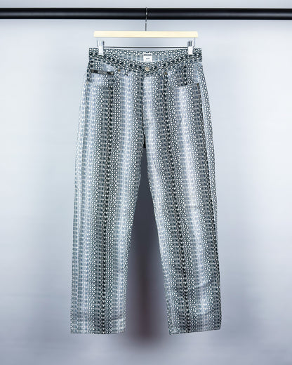 Moschino Jeans 'Gradient Monogram' Printed Jeans - Size: 32” - Early 2000s - Vintage