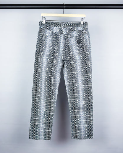 Moschino Jeans 'Gradient Monogram' Printed Jeans - Size: 32” - Early 2000s - Vintage