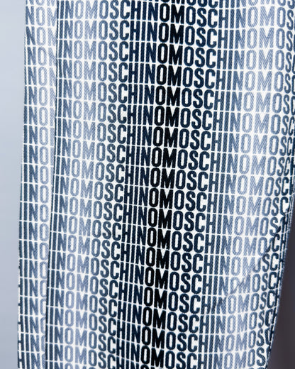 Moschino Jeans 'Gradient Monogram' Printed Jeans - Size: 32” - Early 2000s - Vintage