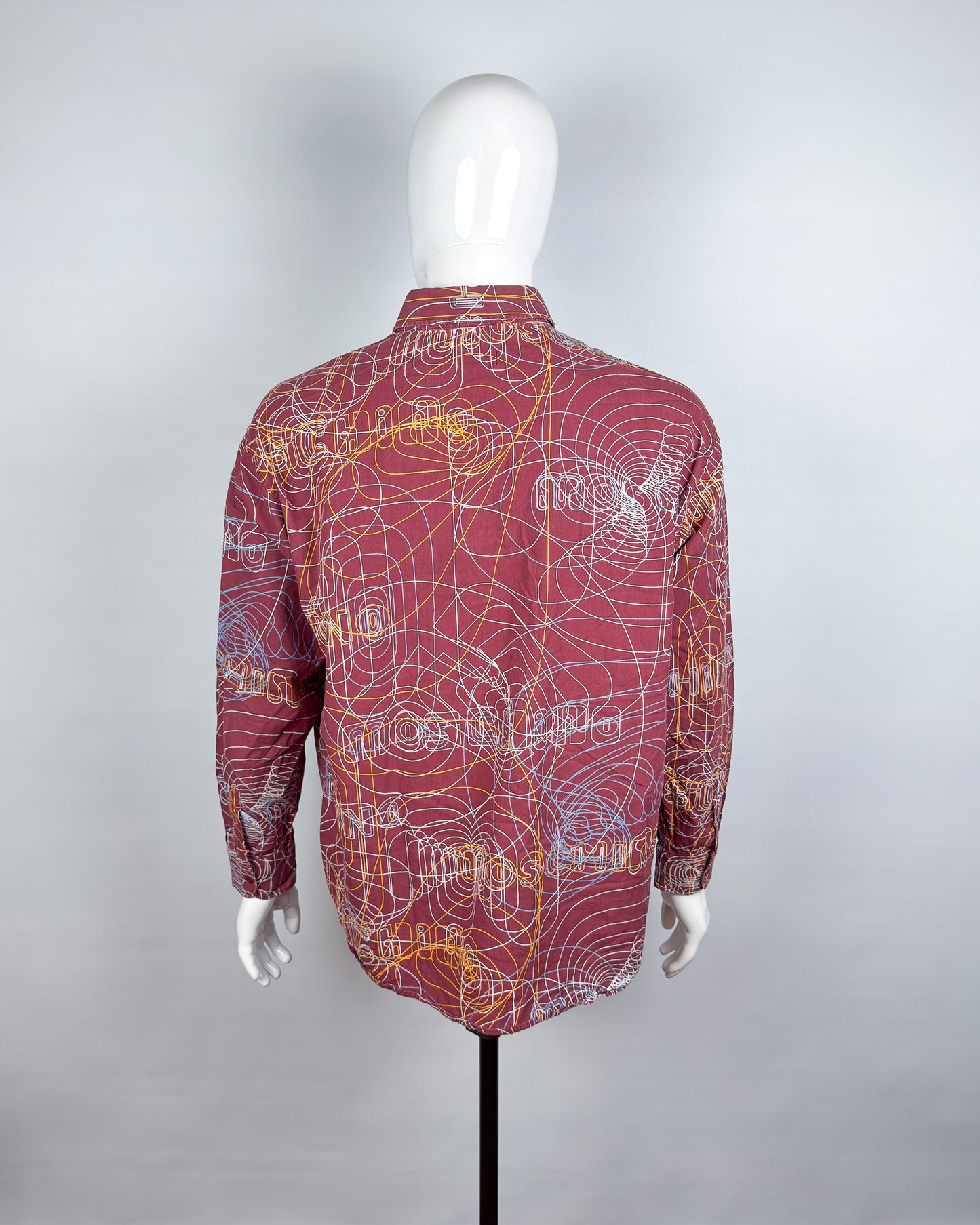 Moschino Jeans ‘Vibrations’ Long Sleeve Shirt - Size: XL