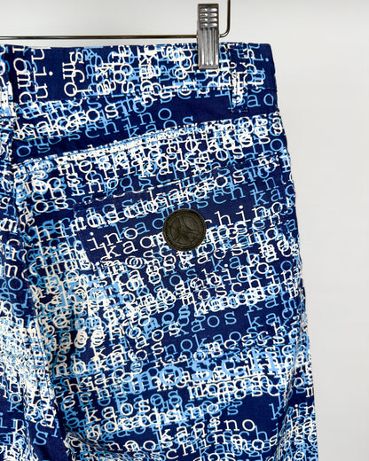 Moschino Jeans 'Kaos' Print Jeans - Size: 34” - Early 2000s - Vintage