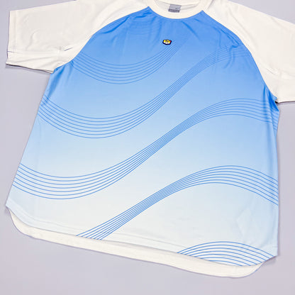 Nike Air Max Plus Tuned Tn 'Flow' T-shirt - White / Blue - Size: XXL