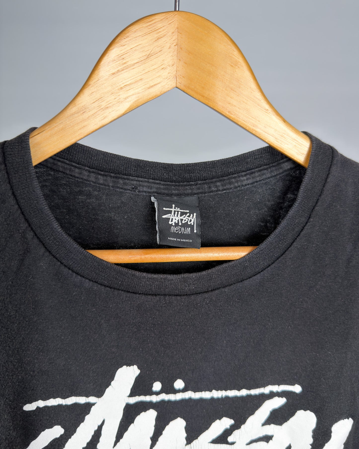 Stüssy 'World Tour' Print T-shirt - Size: Medium