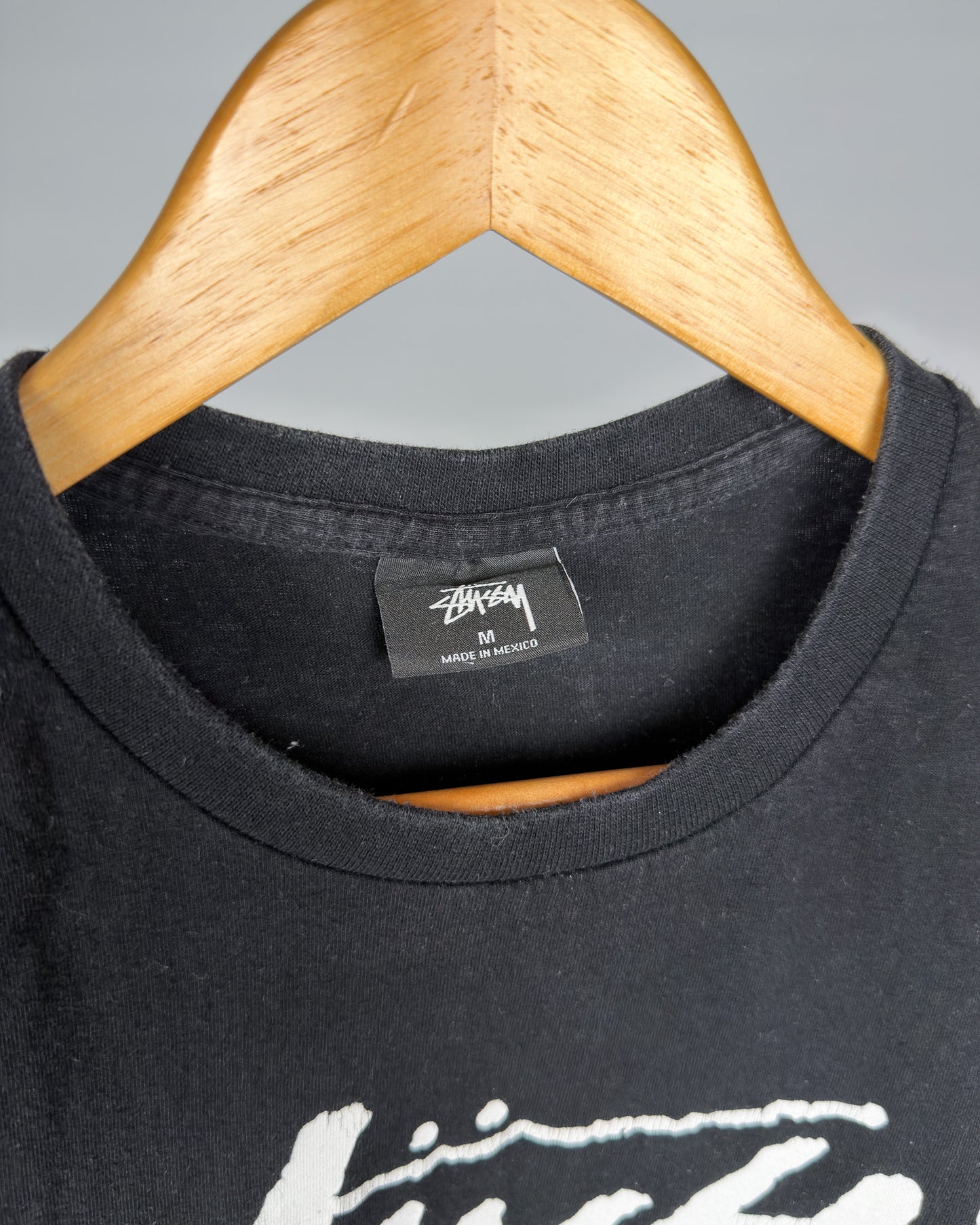 Stüssy 'World Tour' Print T-shirt - Size: Medium