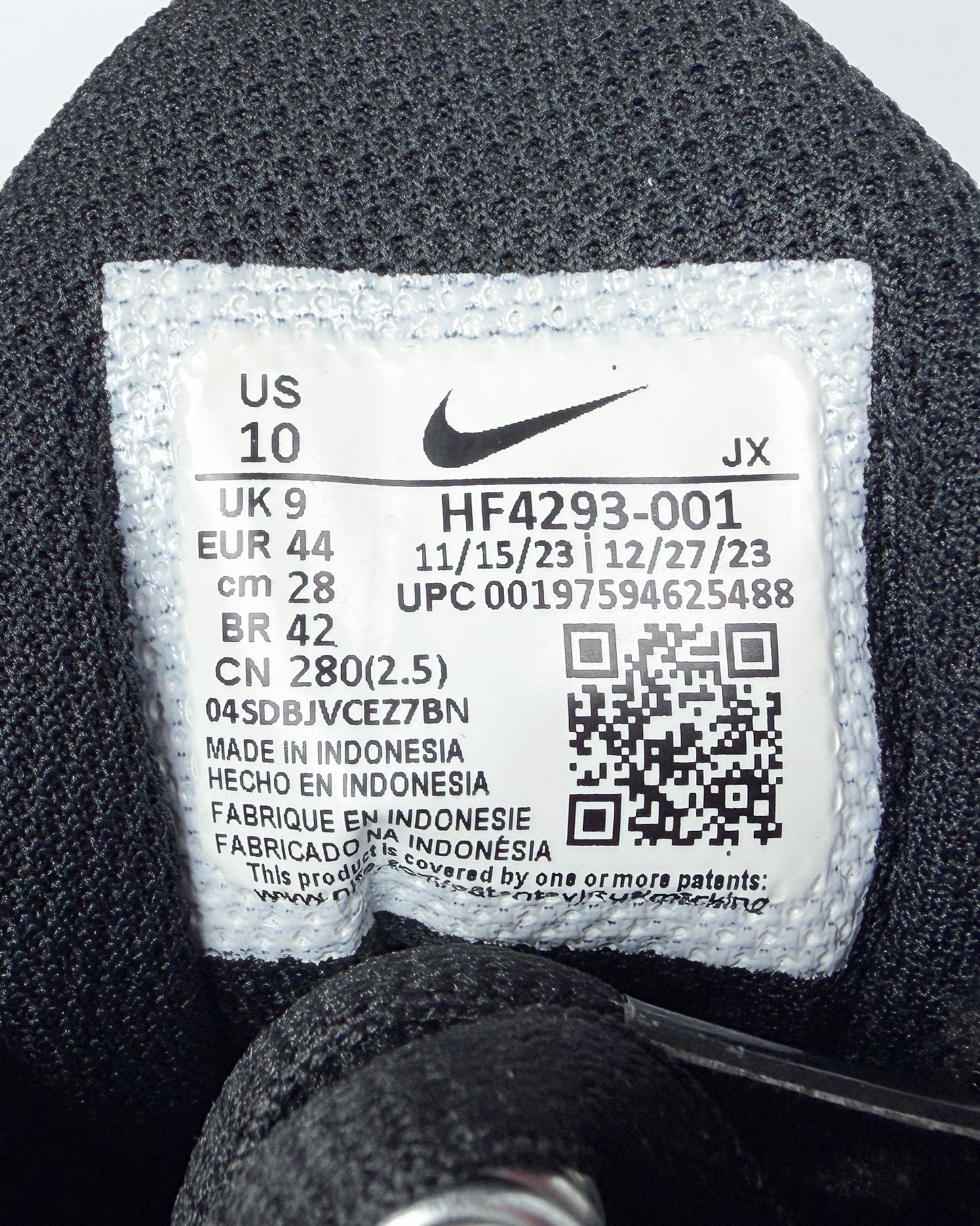 Nike Air Max Plus Tuned Tn 'Carbon Fiber' - Size: UK9/US10